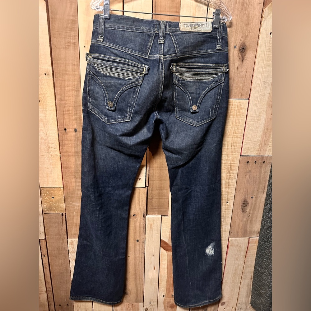 Taverniti So Jeans Dark Blue Women's Jeans - Picture 5 of 6